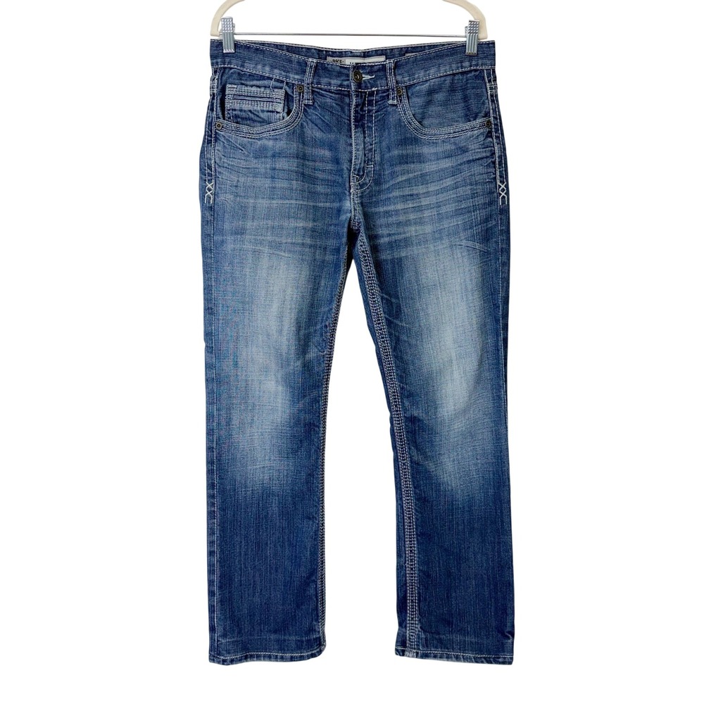 BKE Jake Straight Jeans Mens Size 32S 32x28 Short Hemmed